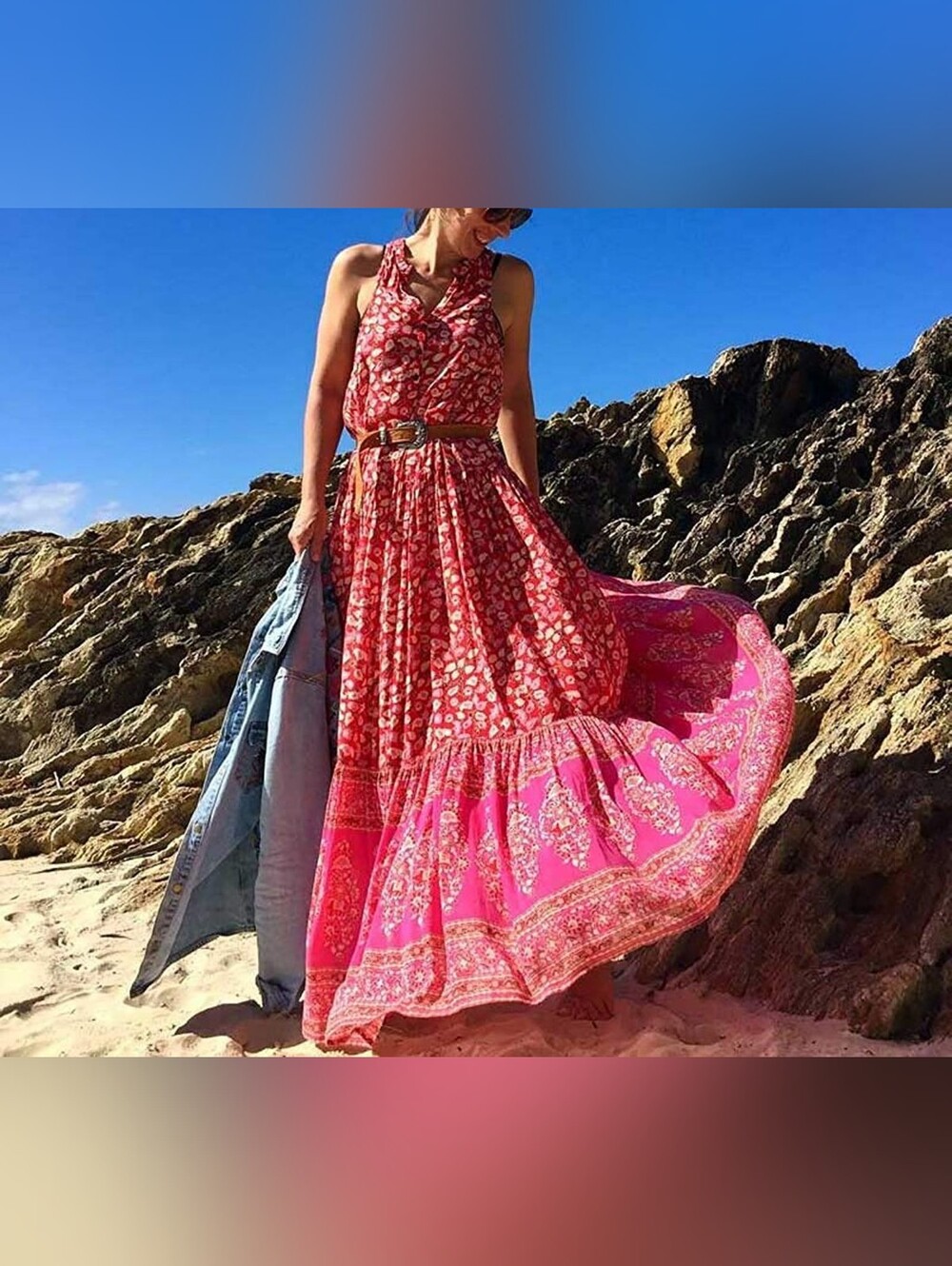 R VIVIMOS floral Dress